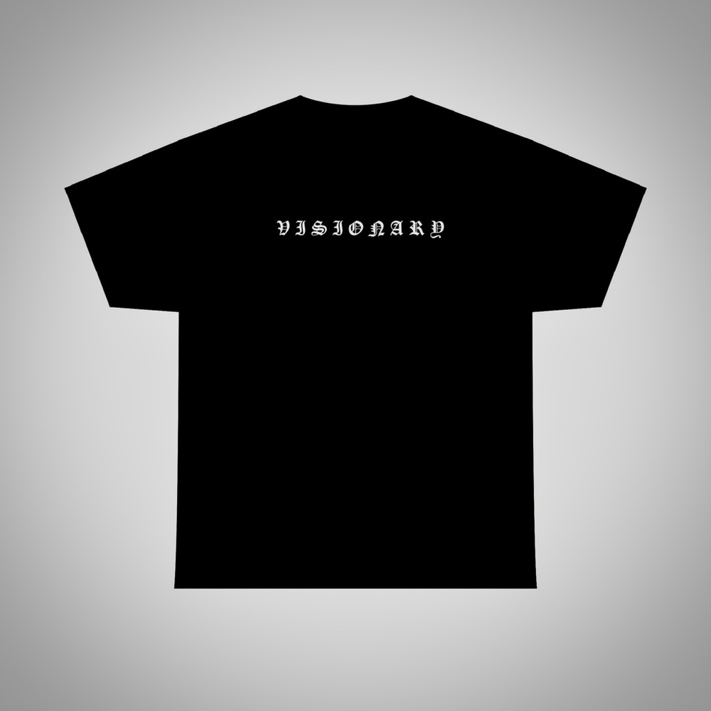 Visionary Tshirt, Motivational Custom Made Screen Printed XL Apparel Heavy